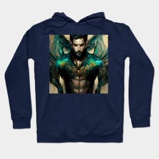 Winged Dragon Man Hoodie